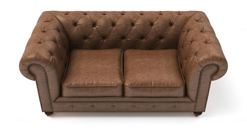 Диван Честерфилд двухместный для бара, кафе, ресторана, гостиницы или дома от производителя, по привлекательным ценам. 